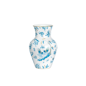 Ginori Oro Di Doccia Turchese Ming Vase - 9"